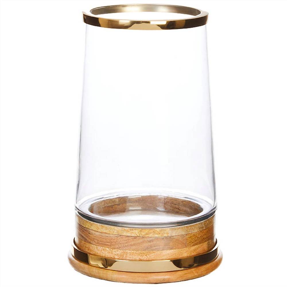 NEW RAZ IMPORTS candle holder 10.5" in hurricane
